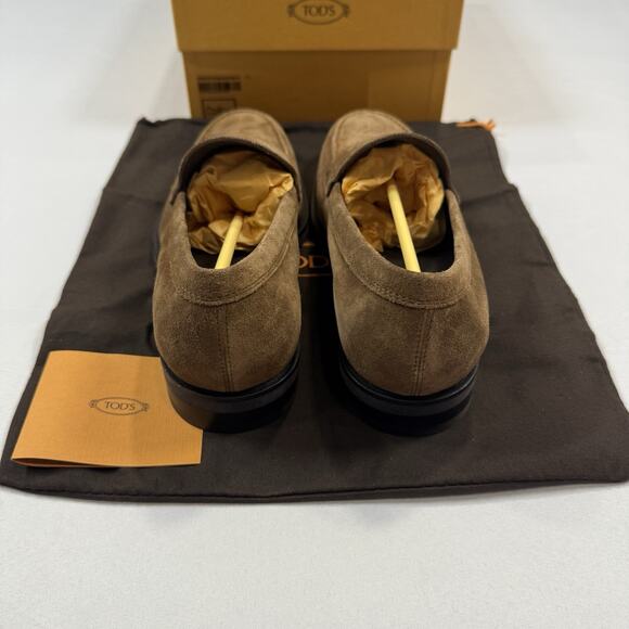 Tod’s MOCASSINO FORMAL SUEDE Loafer Size 7.5UK/9US New Receipt & Box MSRP $595 main image 4